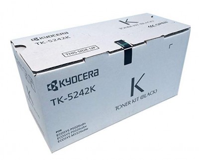 TK5242K Original Tóner Kyocera TK-5242K Negro, 	ECOSYS P5026cdw 4,000 Páginas SKU: 1T02R70US0