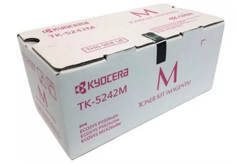 TK5242M Original Tóner Kyocera TK-5242M Magenta, 	ECOSYS P5026cdw 3,000 Páginas SKU: 1T02R7BUS0