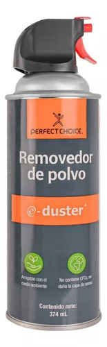 Perfect Choice e-Duster Aire Comprimido para Remover Polvo, 374ml CN-4956 SKU: PC-030348