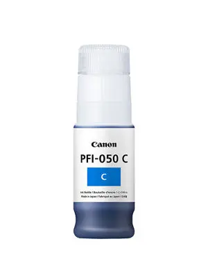 PFI-050C Original Tanque de Tinta Canon Azul imagePROGRAF TC-20 5699C001AA 70ml SKU: PFI-050C 