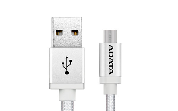 Adata Cable Android USB 2.0 A Macho - Micro USB 2.0 B Macho, 1 Metro, Plata SKU: AMUCAL-100CMK-CSV