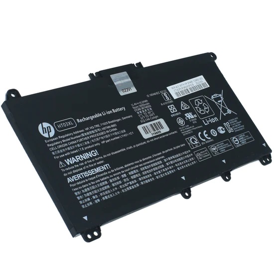 BO-HT03XL Bateria Original 11.55V / 41.7Wh HP Pavilion 14-CE 14-CF 14-cm 14-CK 14-DF 14-MA 15-DA 15-CS 15-DB 14Q-CS 15-CW 17-by 17-CA HP 240 245 250 255 G7 340 348 G5 HT03XL SKU: BO-HT03XL 