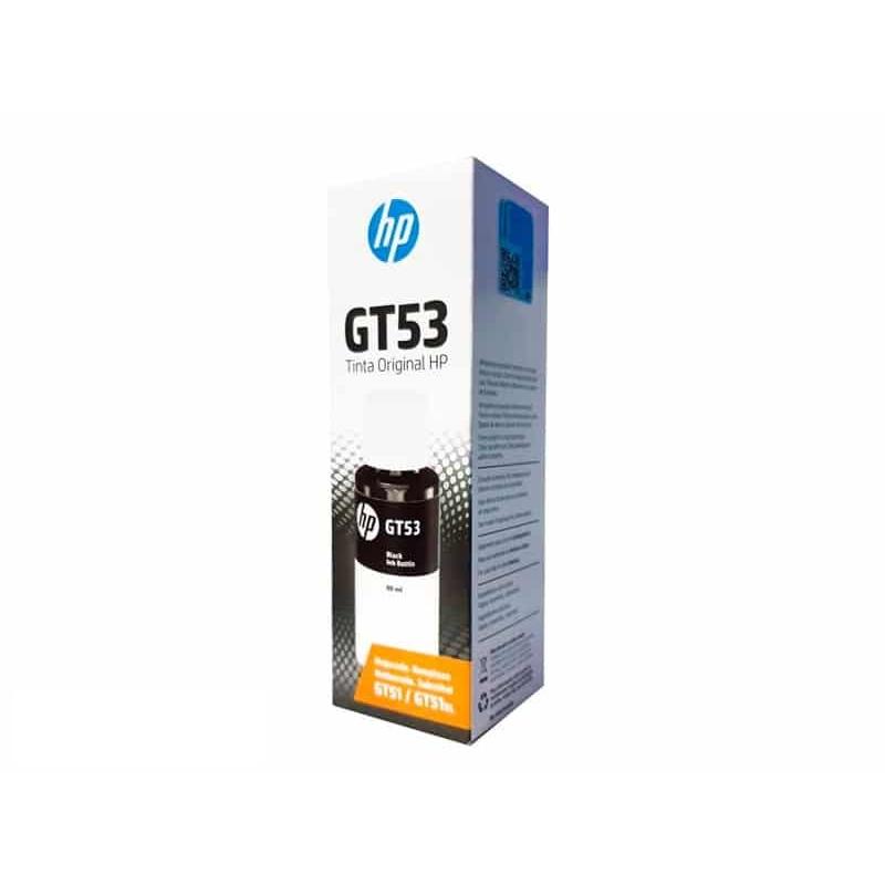 GT53/GT51 Negro Original Botella de Tinta HP Smart Tank 514, 517, 616, 500, 515, 519, 530, 533, 615, 618, HP Deskjet 5810, 5820, HP Ink Tank 115, 318, 319, 410, 415, 416, 418, 419, 455, 457, 450, 315/  4,000Pag. 70ml. SKU: HP-1VV22AL