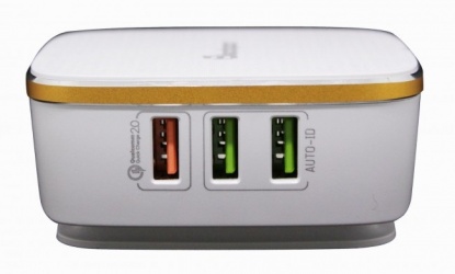 Blackpcs Cargador de Pared ESH014-W, 5V, 6 Puertos USB 2.0, Blanco  ESH043-W