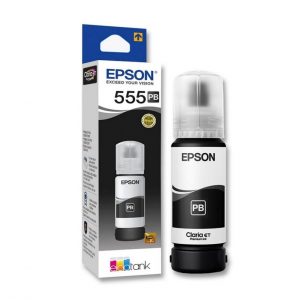 T555120-AL Negro Original Bote de Tinta Epson L8180, L8160 70ml SKU: T555120-AL