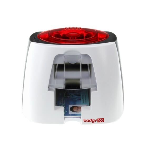 Evolis Badgy 100 Impresora de Credenciales, Transferencia Térmica, 260 x 300DPI, USB, Negro/Blanco SKU: B12U0000RS