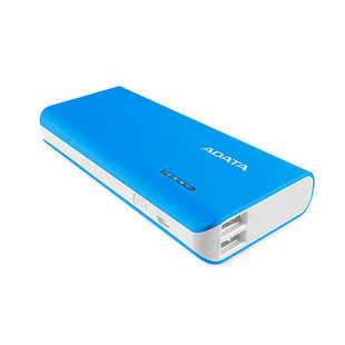 CARGADOR PORTATIL ADATA Power Bank PT100 AZUL/BLANCO 10.000mAh