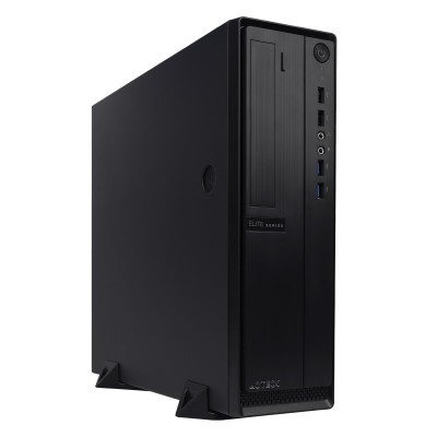 Gabinete Acteck Lubeck GS660, Mini Tower, Micro ATX/Mini-ITX, USB 2.0/USB 3.0, con Fuente de 500W, sin Ventiladores Instalados, Negro SKU: AC-932530