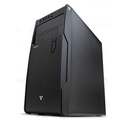 Gabinete Vorago 100K, Midi-Tower, ATX/Micro ATX/Mini-ITX, USB 2.0, con Fuente de 500W, Negro SKU: GAB-100K