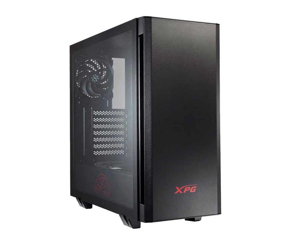 Gabinete XPG INVADER con Ventana, Midi-Tower, ATX/Micro-ATX/Mini-ITX, USB 3.2, sin Fuente, Negro SKU: INVADER-BKCWW