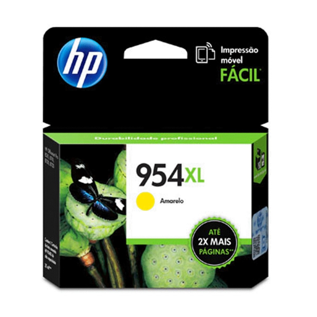 HP 954XL Amarillo Original Cartucho de Tinta HP954XL HP Officejet Pro 7720/7740/8210/8710/8720/8730 20ml. SKU: L0S68AL