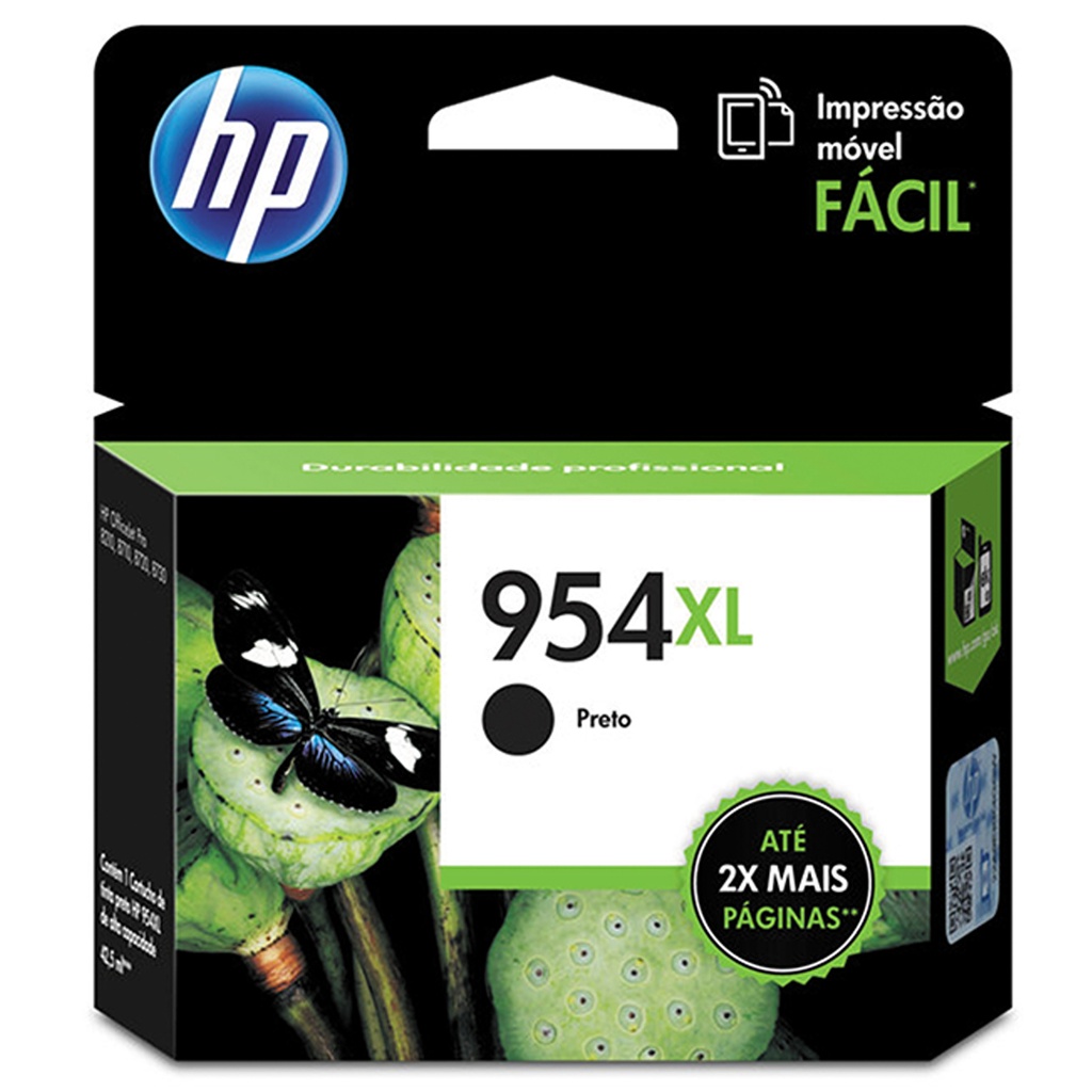 HP 954XL Negro Original Cartucho de Tinta HP954XL HP Officejet Pro 7720/7740/8210/8710/8720/8730 42.5ml. SKU: L0S71AL