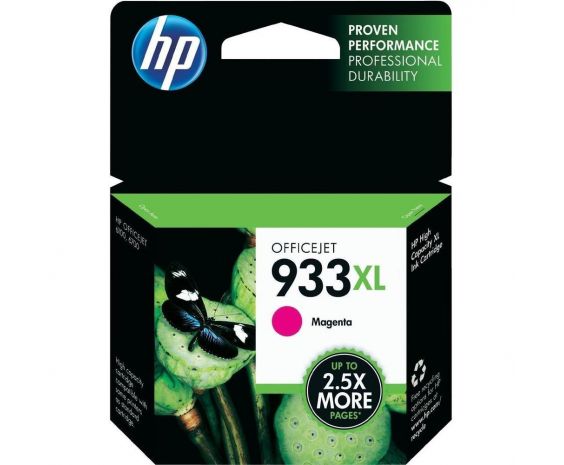 HP 933XL Magenta Original Cartucho de Tinta HP933XL HP OfficeJet 6100, 6600 series, HP OfficeJet Pro 6700, 7110, 7510, 7610, 7612 7000 Series 825Pag. 9ml. SKU: CN055AL