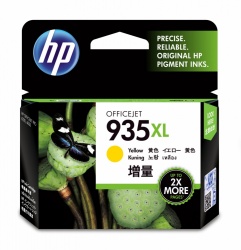 HP 935XL Amarillo Original Cartucho de Tinta HP935XL HP OfficeJet Pro 6200, 6230, 6800, 6830 series 825Pag 9.5 ml. SKU: C2P26AL