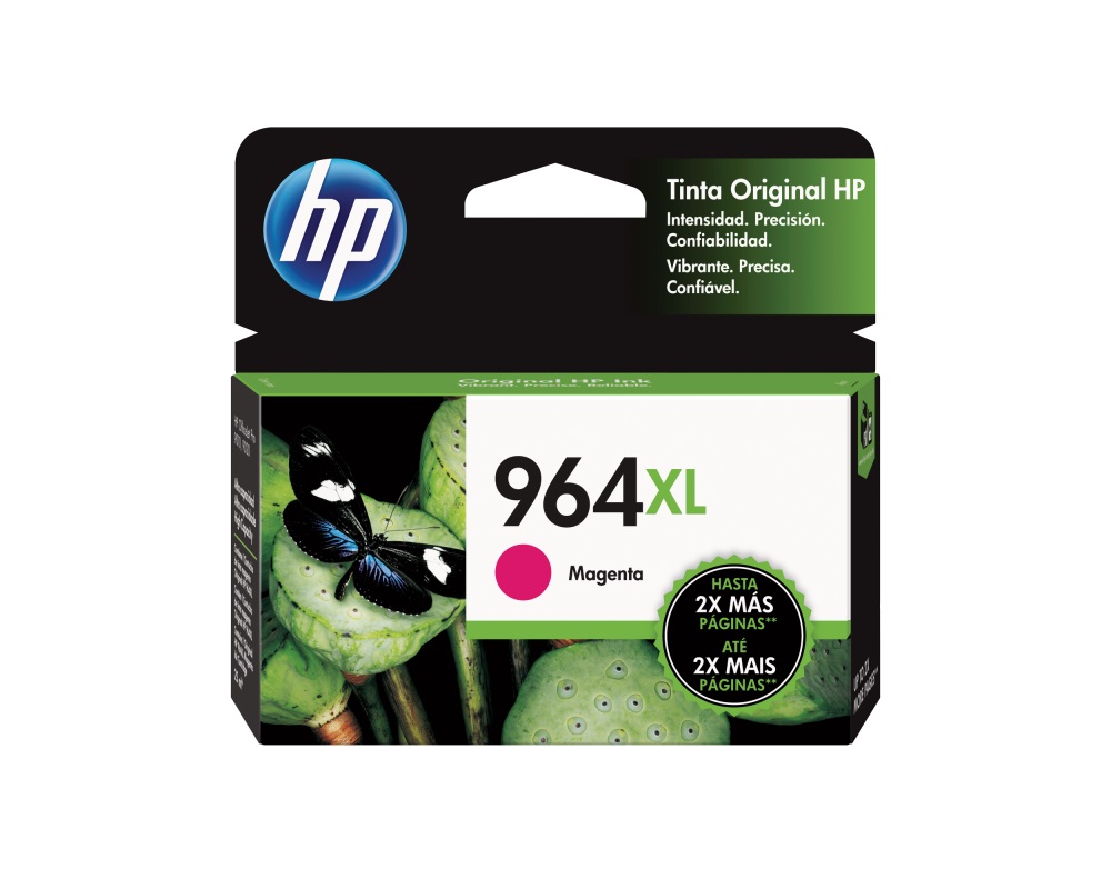 HP 964XL Magenta Original Cartucho de Tinta HP964XL HP Officejet Pro 9010, 9020 24.5ml SKU: 3JA55AL