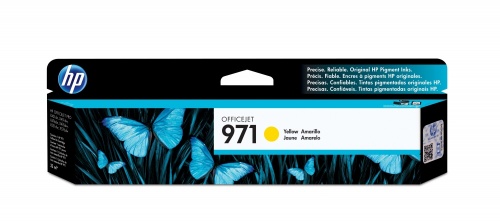 HP 971 Amarillo Original Cartucho de Tinta HP971 HP Officejet Pro X451dn,dw, X551dw, X476dn, X476dw, X576dw 2,500Pag. 32ml
SKU: CN624AM