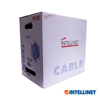 Intellinet Bobina de Cable Patch Cat6 UTP, 305 Metros, Sólido, Gris SKU: 334136