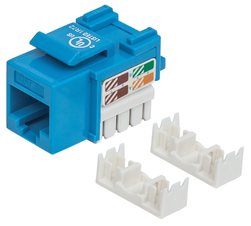 Intellinet Jack Categoría 5e, RJ-45, Azul AC-1700 SKU: 210546