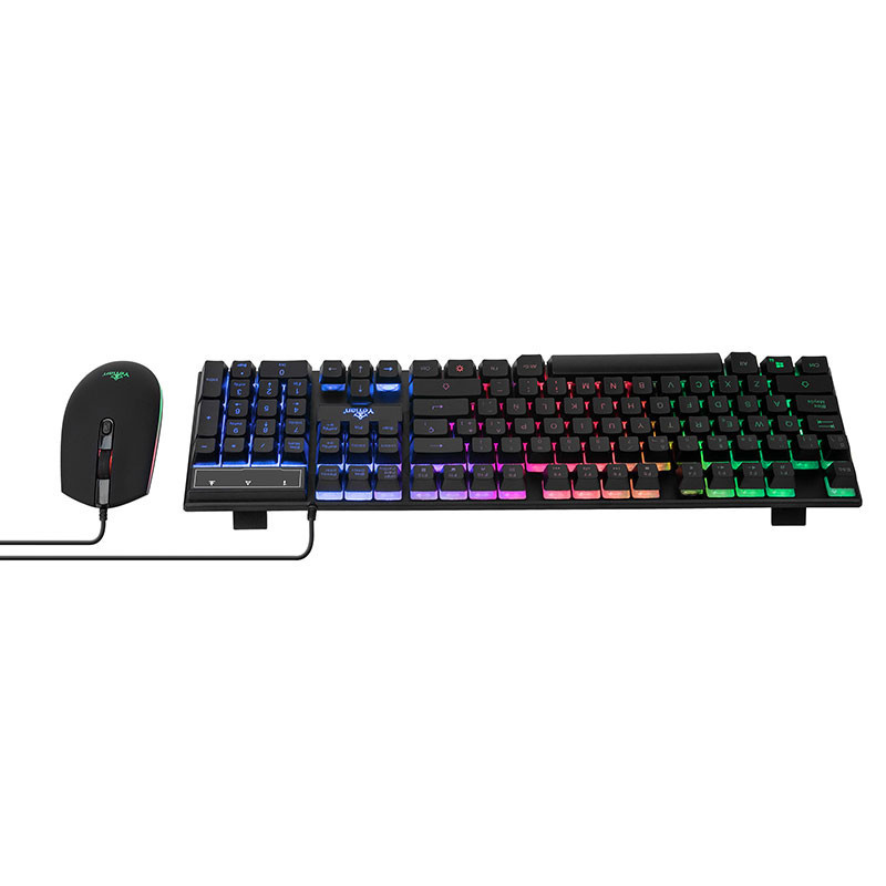 Kit Gamer de Teclado y Mouse Yeyian PHOENIX, Alámbrico, USB, Negro (Español) SKU: YKP-20705