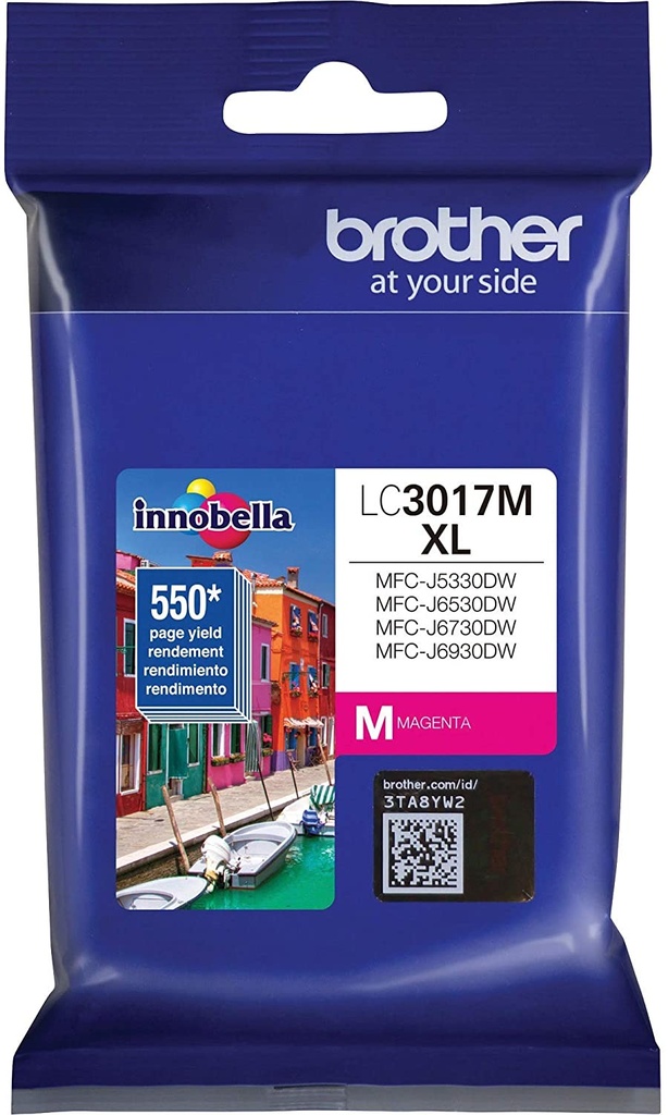 LC3017M XL Magenta Original Cartucho de Tinta LC-3017M Brother MFC-J5330DW, MFC-J6530DW, MFC-J6730DW, MFC-J6930DW 550 Pag. SKU: LC3017M