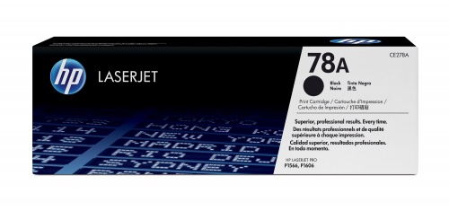 CE278A Original Toner 78A HP LaserJet Pro M1536, M1537, M1538, M1539, P1566, P1606 2,100 Páginas SKU: CE278A