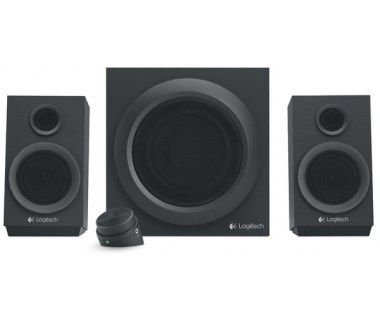 Logitech Bocinas Multimedia con Subwoofer Z333, Alámbrico, 2.1, 40W RMS, Negro SKU: 980-001203