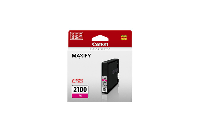 PGI-2100M Magenta Original Cartucho de Tinta PGI2100M Canon iB4010, MB5110, MB5310, MB5410 9.6ml 600 Pag. SKU: 9317B001AA