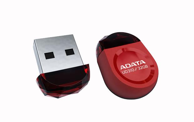 Memoria USB Adata DashDrive Durable UD310, 32GB, USB 2.0, Rojo SKU: AUD310-32G-RRD