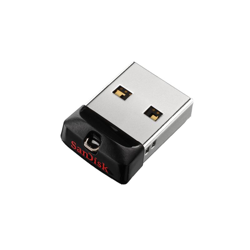 Memoria USB SanDisk Cruzer Fit Z33, 64GB, USB 2.0, Negro SKU: SDCZ33-064G-G35