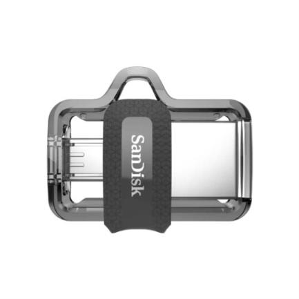 Memoria USB SanDisk Ultra Dual Drive M3.0, 32GB, USB 3.0, Lectura 150MB/s, Gris SKU: SDDD3-032G-G46