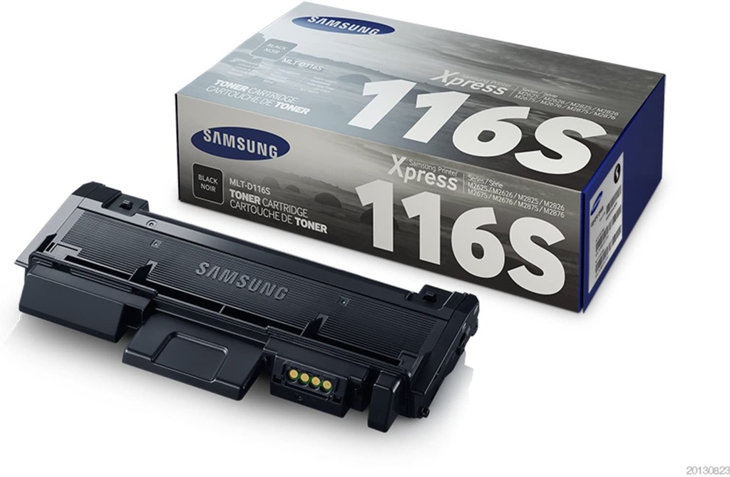 MLT-D116S Original Toner Samsung Xpress M2625, M2626, M2825, M2826, M2835, M2836, M2675, M2676, M2875, M2876, M2885, M2886 1,200 Páginas SKU: MLT-D116S/SU845A