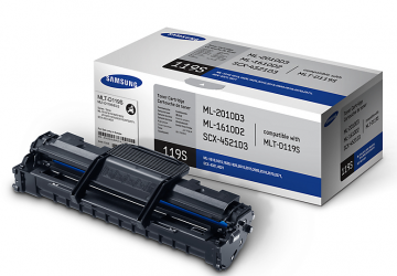 MLT-D119S Original Toner Samsung ML-1610, 1615, 1620, 1625, ML-2010, 2015, ML-2510, 2570, 2571, SCX-4321, SCX-4521 3,000 Páginas SKU: MLT-D119S/SU865A