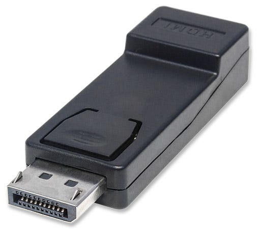 Manhattan Adaptador DisplayPort 1.1 Macho - HDMI Hembra, 1080p, 60Hz, Negro AC-5439 SKU: 151993