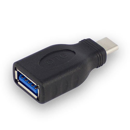 Manhattan Adaptador USB C Macho - USB A Hembra, Negro AC-6508 SKU: 354646