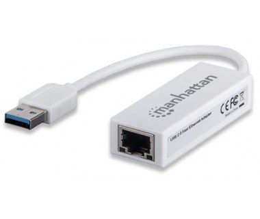 Manhattan Adaptador de Red USB 506731, Alámbrico, 100 Mbit/s SKU: 506731