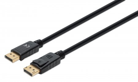 Manhattan Cable 355575 DisplayPort Macho - DisplayPort 1.4 Macho, 8K, 60Hz, 2 Metros, Negro SKU: 355575