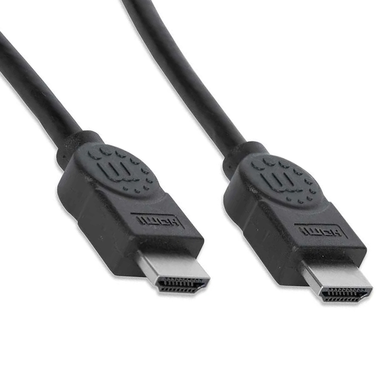 Manhattan Cable HDMI de Alta Velocidad, HDMI Macho - HDMI Macho, 4K, 30Hz, 3D, 5 Metros, Negro SKU: 306133