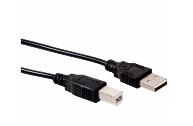 Manhattan Cable USB A - USB B, 1.8 Metros, Negro SKU: 342650