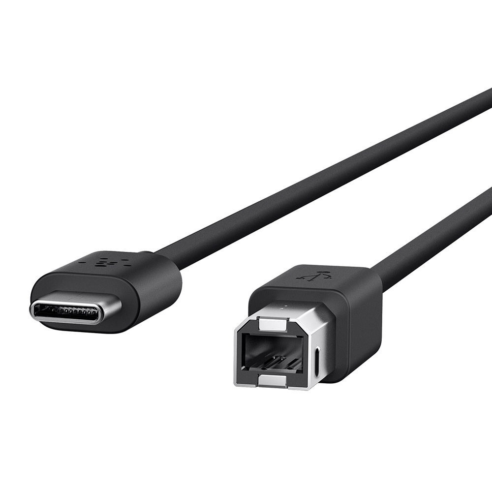 Manhattan Cable USB C Macho - USB B Macho, 2 Metros, Negro SKU: 354950