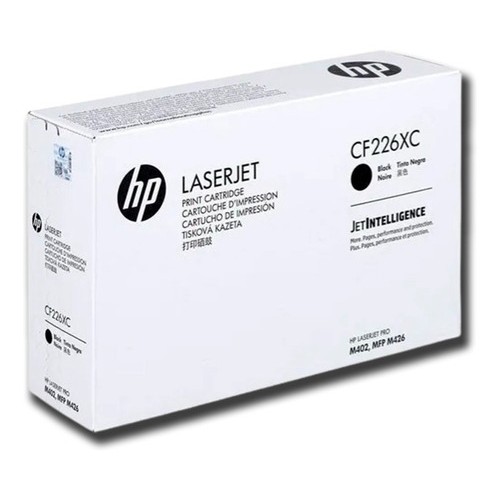 CF226XC Original Toner 26X HP LaserJet Pro M402, MFP M426 9,000 Páginas SKU: CF226XC