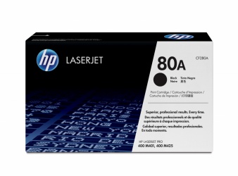 CF280A Original Toner 80A HP LaserJet Pro 400, M401, M425 2,700 Páginas SKU: CF280A