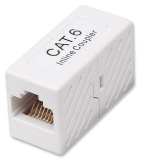 Cople Intellinet Acoplador Modular Categoría 6, RJ-45, Blanco SKU: 504751