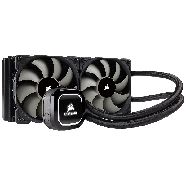 Corsair Hydro H100x Enfriamiento Liquido para CPU, 2x 120mm, 600 - 1700RPM ― Requiere Kit de Actualización para Socket S-1700 SKU: CW-9060040-WW