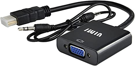 Manhattan Convertidor HDMI Macho - VGA Hembra, Negro SKU: 151467