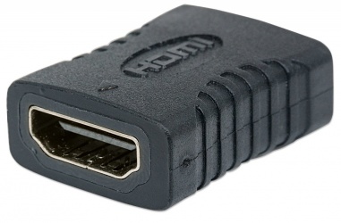 Manhattan Cople HDMI A Hembra - HDMI A Hembra, Conexión Recta, Negro, AC-4876 SKU: 353465