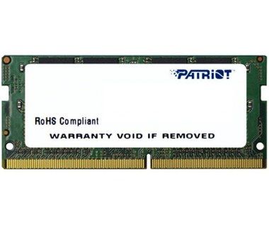 Memoria RAM Patriot Signature Green DDR4, 2400MHz, 8GB (1x 8GB), Non-ECC, CL17, SO-DIMM SKU: PSD48G240081S