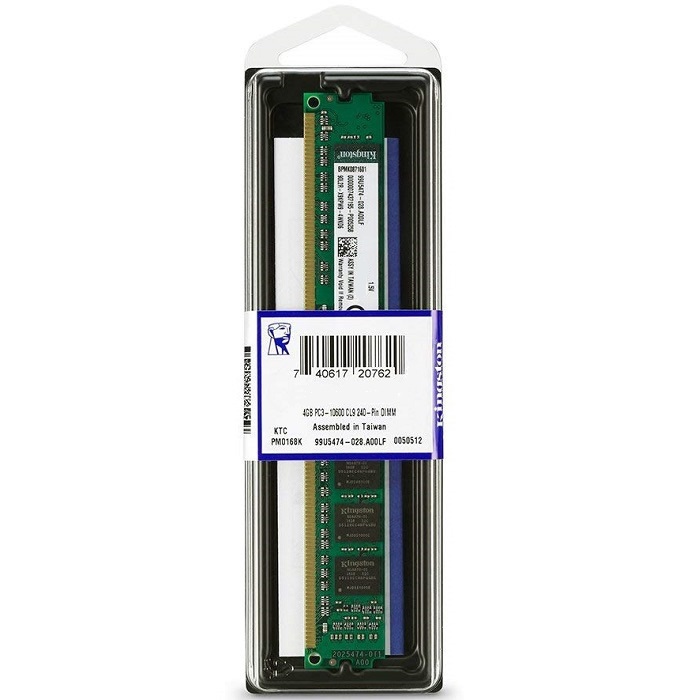 Memoria RAM UDIMM Kingston ValueRAM DDR3, 1600MHz, 8GB, Non-ECC, CL11 SKU: KVR16N11/8WP