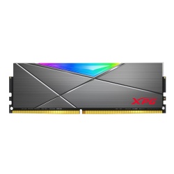 Memoria RAM UDIMM XPG SPECTRIX D50 RGB Tungsten Grey DDR4, 3600MHz, 8GB, Non-ECC, CL18, XMP SKU: AX4U360038G18A-ST50