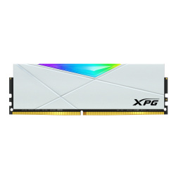 Memoria RAM XPG Spectrix D50 RGB DDR4, 3600MHz, 8GB, Non-ECC, CL18, XMP, Blanco 1.35V - 1.5V SKU: AX4U36008G18I-SW50