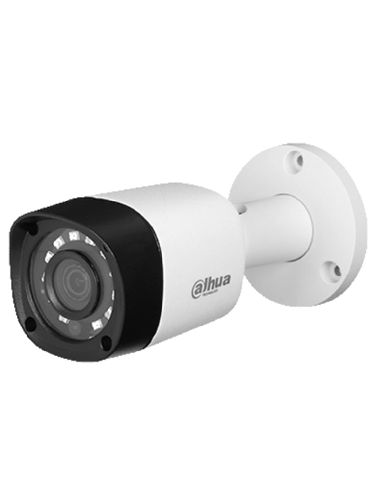 DAHUA HFW1220RMN-0280B Cámara Bala HDCVI 1080P/TVI/AHD/CVBS/Lente 2.8MM, 106°, DWDR/SMART IR 20MTS/IP67/Metálica SKU: DAH395008